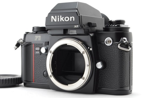 【NEUWERTIG】Nikon F3 HP 35 mm Filmkamera schwarzes Gehäuse aus Japan