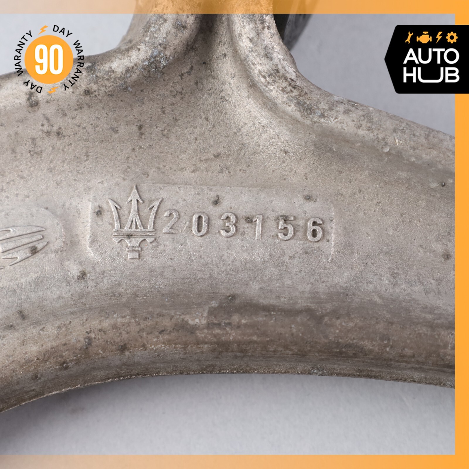 03-10 Maserati Quattroporte M139 Rear Right Side Top Upper Control Arm OEM 50k