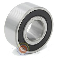 5204 2RS Double Row Sealed Angular Contact Bearing 20mm x 47mm x 20.6mm