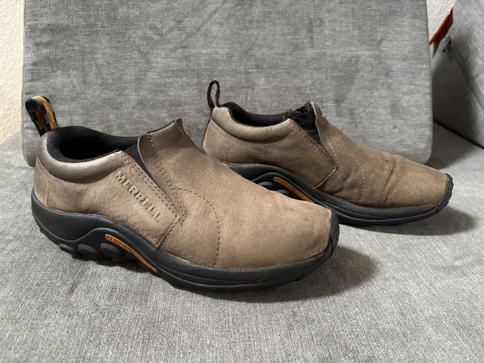 Scarpe da passeggio Merrell Jungle Mocs donna slip on Gunsmoke Nubuck escursionismo taglia 9