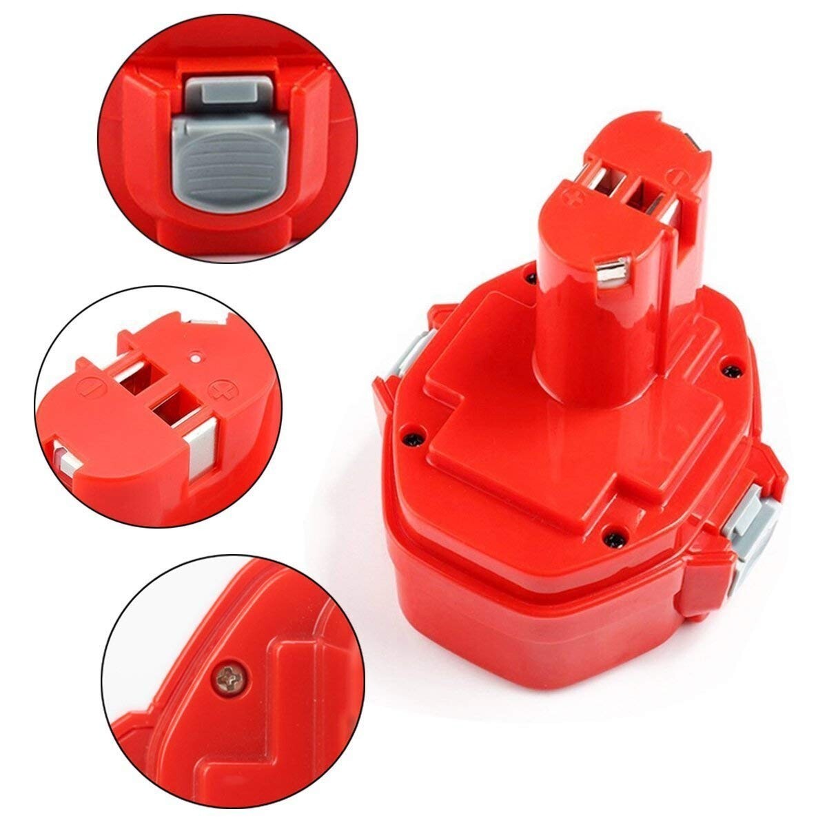 2 Batteries Ni-MH 4800mAh 14.4V Pour Makita - Modèles PA14, 1420, Etc. - Neufves