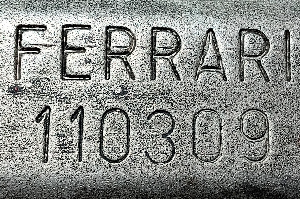 Silenciador resonador escape motor Ferrari 512 BBi_110309_Boxer_512 BB_GENUINO_OE Foto 2 de 4