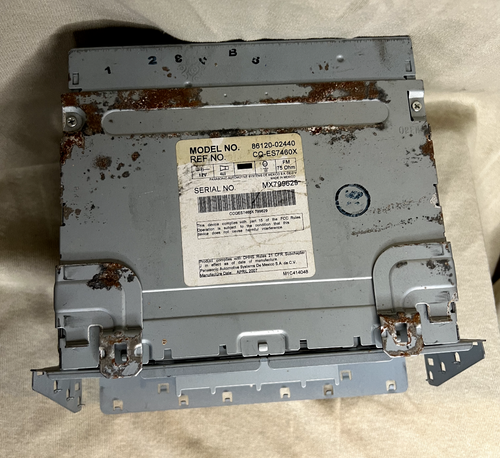 03 04 05 06 07 08 Toyota Corolla Radio Cd Head Unit 86120-02440 - Picture 3 of 6