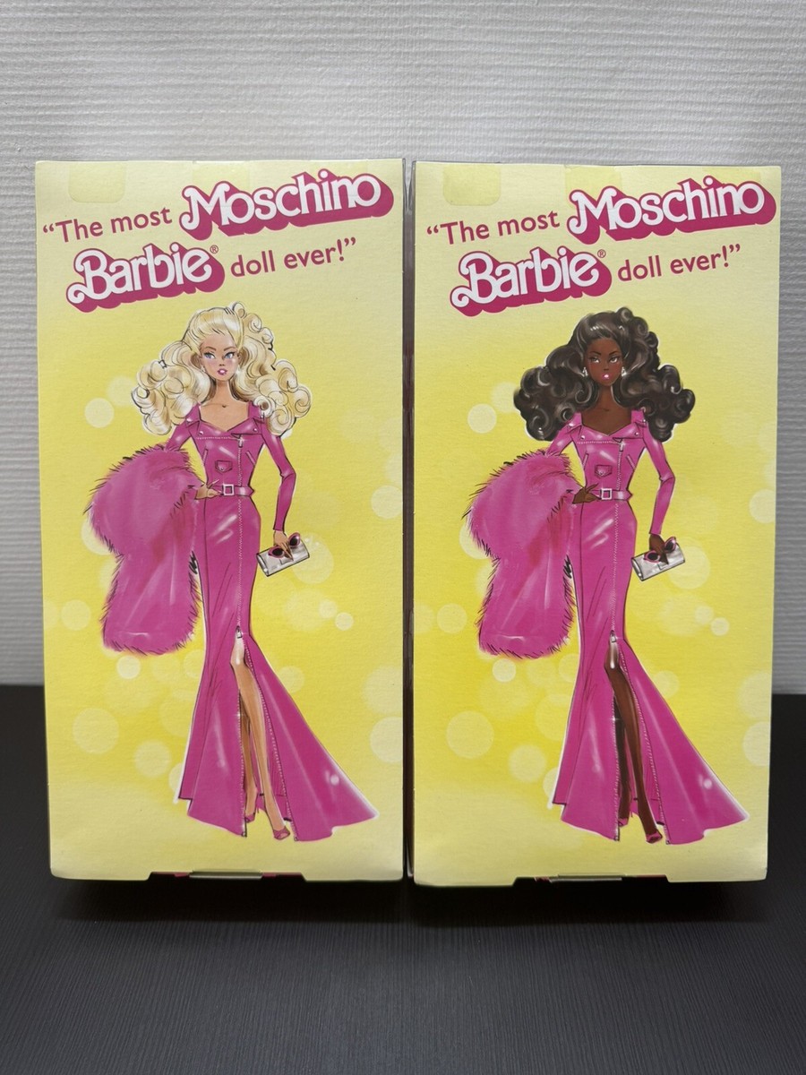 Lot Of 2 Barbie Doll Moschino THE MET NRFB VERY RARE | eBay UK