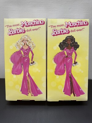 Lot Of 2 Barbie Doll Moschino THE MET NRFB VERY RARE | eBay