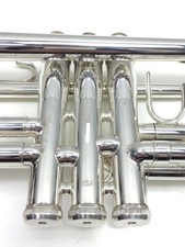 KING K12 SP Bb Trumpet Silver Plated Used with Hard Case