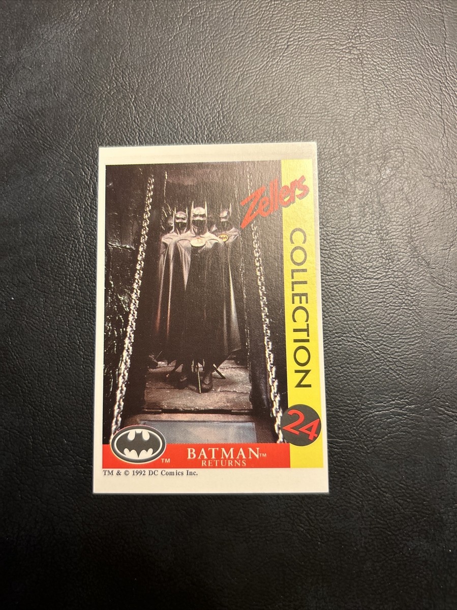 Jb7a Batman Returns 1992 Zellers Collection #5 Uniform Vault Jb7a Batman Returns 1992 Zellers Collection #5 Uniform Vault