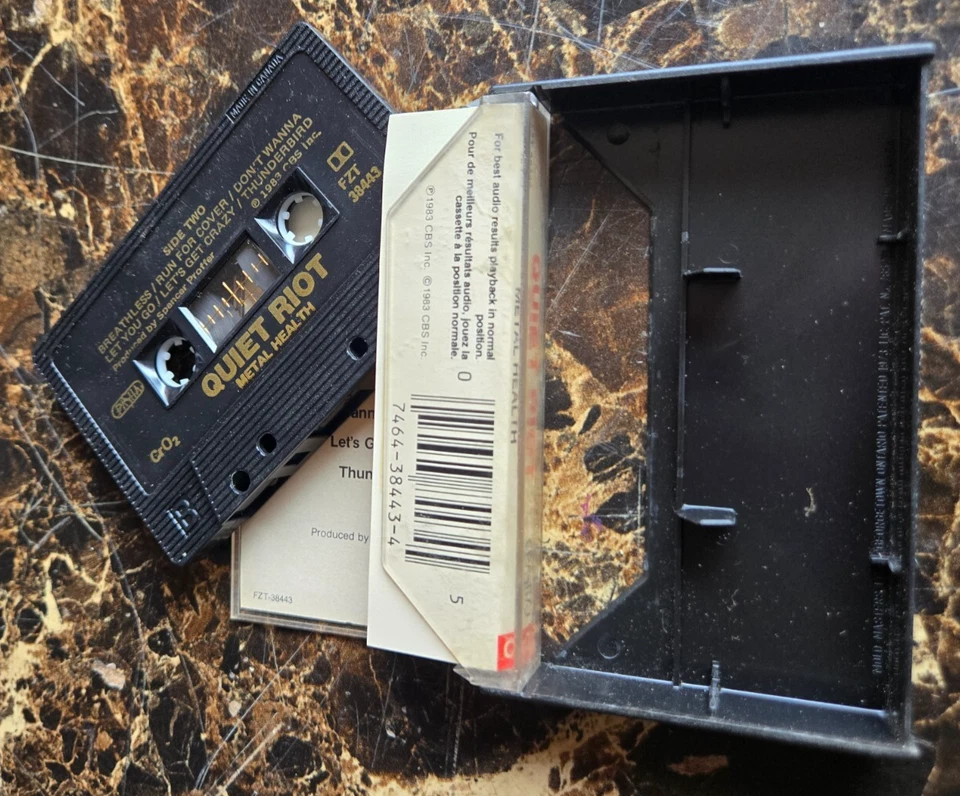 Quiet Riot Metal Health original 1983 canadian cassette - Image 3 of 4