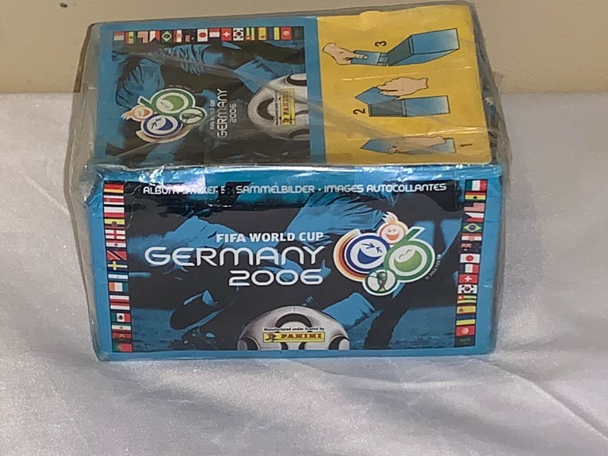 FIFA WORLD CUP GERMANY 2006 PANINI RETAIL BOX FACTORY BRAND FIFA WORLD CUP GERMANY 2006 PANINI RETAIL BOX FACTORY BRAND
