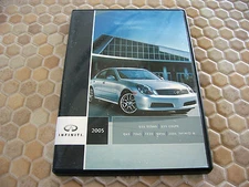 INFINITI G35 Q45 FX QX56 M CD PRESS KIT BROCHURE AND DVD 2005 USA EDITION