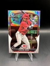 2023 Bowman Draft - Chrome Carlos Jorge #BDC-105 Refractor (RC)