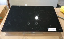 GE JP5030DJ2BB 30" Electric Cooktop Touch Control Black 4 Radiant Elements