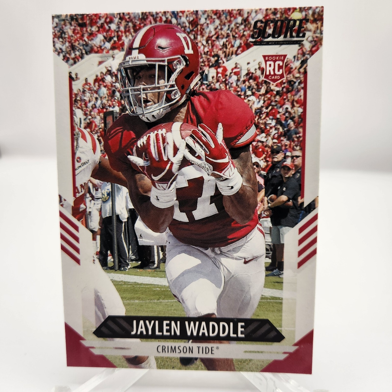 2021 Score Jaylen Waddle #326 Alabama Crimson Tide RC