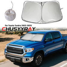 Car Sunshade Front Window Windshield Cover Visor Uv For Toyota Tundra 2022-2025 Car Sunshade Front Window Windshield Cover Visor Uv For Toyota Tundra 2022-2025