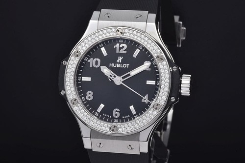 HUBLOT 361.SX.1270.RX.1104 Big Bang Steel Diamond HUB2900 Diam...