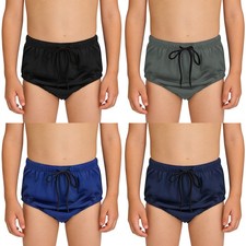 Unisex Boys Girls Washable Incontinence Swim Diaper Cover Shorts Special Needs
