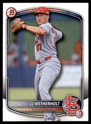 2025 Bowman Draft Baseball St Louis Cardinals Team Set (8 Players)
