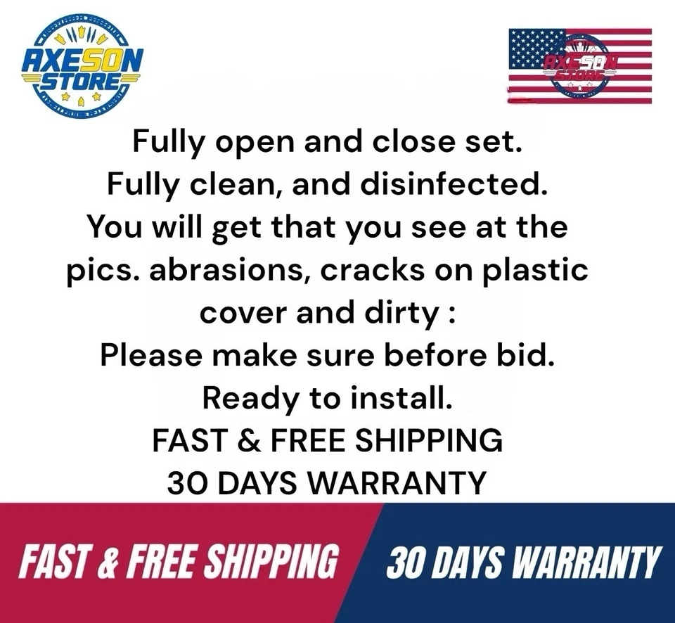 Juego de parasol Mercedes Benz W220 C215 2000-2006 S320 S430 S500 CL500 CL600 OEM Foto 2 de 4