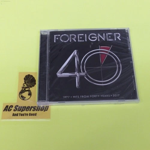 Foreigner 40 Hits From Forty Years- CD Compact Disc