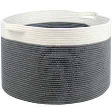 Casaphoria Blanket Storage for Living Room, Storage Basket, Laundry Hamper,22...