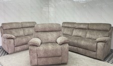 Furniture Village Moreno 3+2+1 Power Recliner With a Power Recliner Headrests