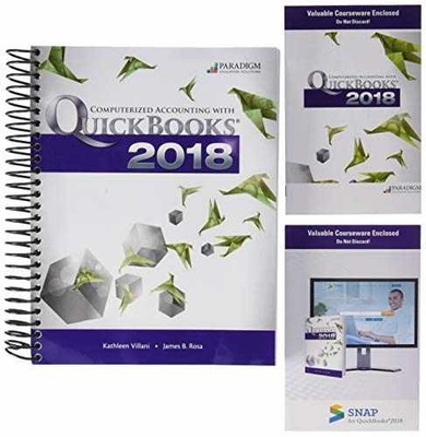 Computerized Accounting with - Paperback, by ROSA JAMES; VILLANI - New