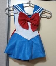 Sailor Moon Cosplay Costume Kids Medium 35 Handmade Felt Halloween Japan