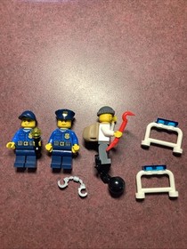 Lego city #60044 mobile police unit /Instructions Mini Figures Incomplete