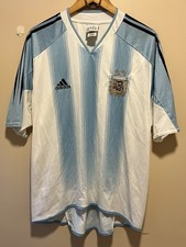 Argentina Adidas Home 04/06 Size Large - 540097 Vintage