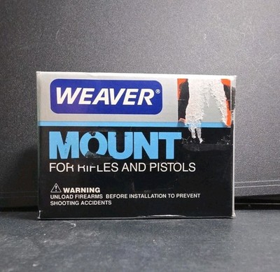 Weaver Mount For Rifles And Pistols 49522