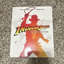 Indiana Jones 4-Movie Collection 4K Ultra HD Blu-ray Steelbook Collector's Ed.