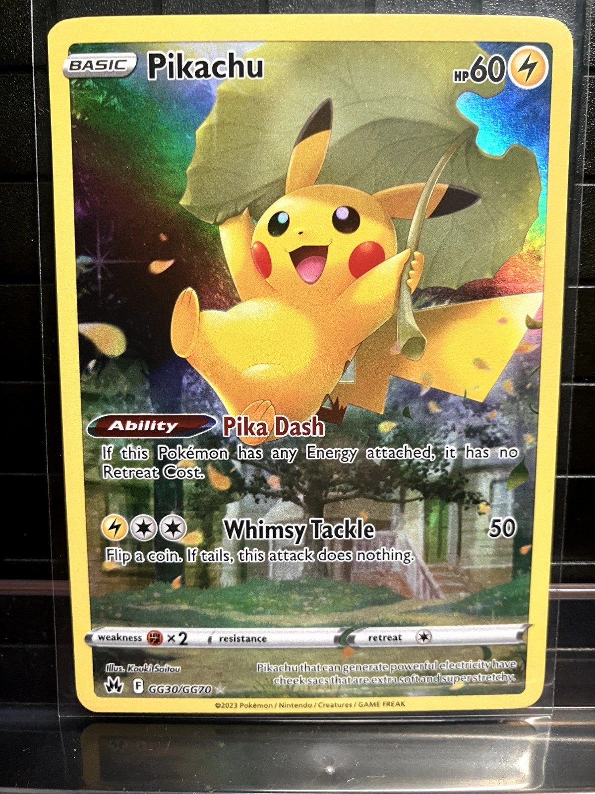 Pikachu Holo Ultra Rare SWSH: Crown Zenith: Galarian Gallery GG30/GG70 NM