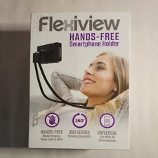 Flexiview Hands-Free Cell Phone Holder 360  Rotating Universal Lightweight