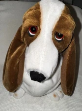 17 Inch Hush Puppies Basset Hound Plush Stuffed Animal Puppy Dog Weighted Ears