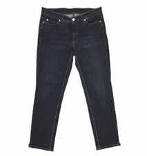 CAMBIO Jeans Piper Short 40 elasticizzato slim fit blu scuro come nuovo