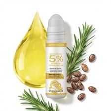 Hair Growth Serum Roll On 20ml Plant-Based Hair Growth Roller with Herbal E...
