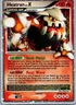 Heatran LV.X DP31 Promo DP Black Star Promos Pokemon Heavily Played