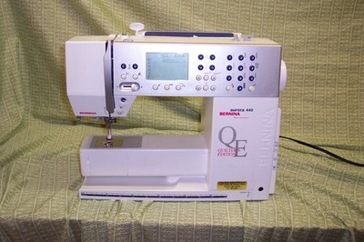 Bernina 440 QE Edition with Pedal- For Parts or Repair Partially Working