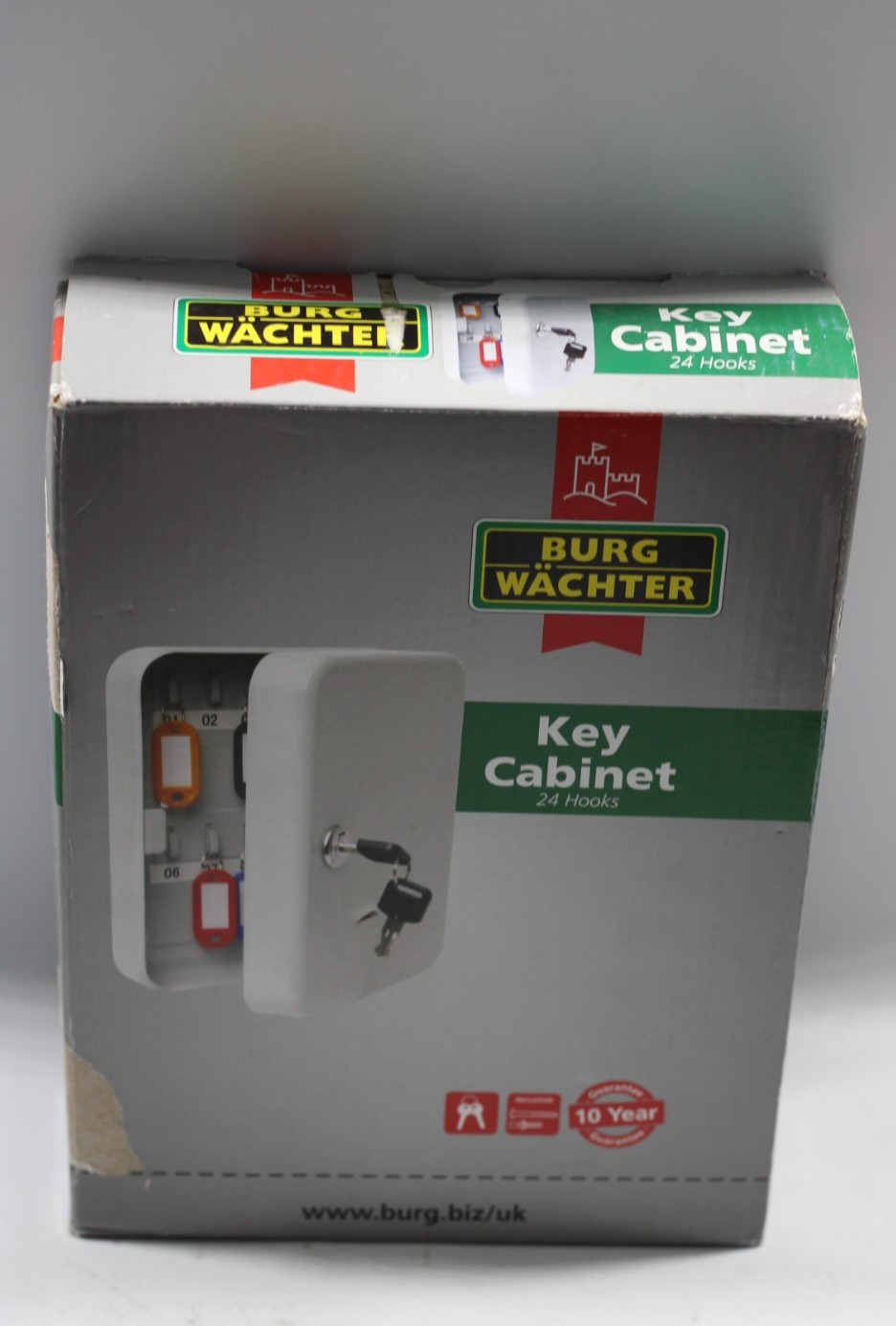 NEW (other) BURG-WACHTER Combination 24 Hook Key Cabinet BNIB