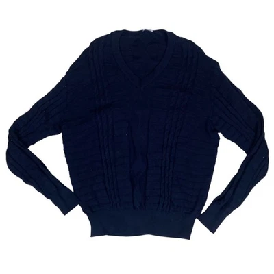 Pull En Laine Vierge MARZ MUNCHEN Vintage XL Tricot Épais En Câble Aran - Photo 1/4