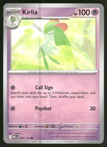 Kirlia ME01: Mega Evolution Pokemon #059/132 -