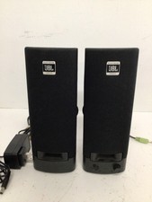 JBL Platinum Series 2.0 Wired Computer Speakers, 3.5mm Input, Black Tested