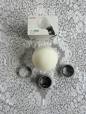 Godox ML-CD15 ML-CS1625 Diffuser Dome Kit with 3 Adapters for Photography Lights