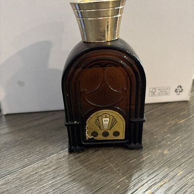 Vintage Avon Remember When Spicy Radio Jukebox After Shave Cologne Bottle. FULL