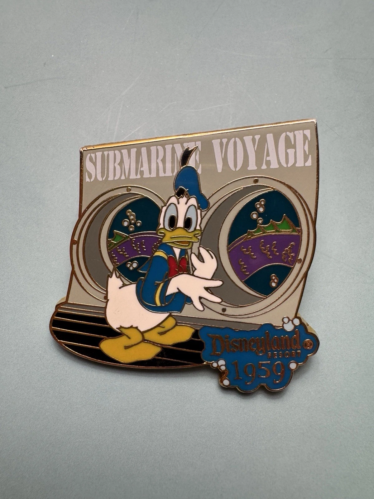 Disney Donald Duck Disneyland Resort Submarine Voyage 1959 Pin