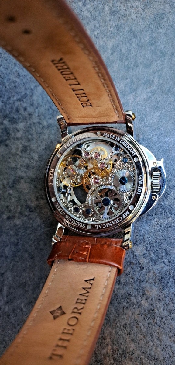 Theorema Casablanca Gm-101 Handmade German Watch 44mm -bbl1396 for