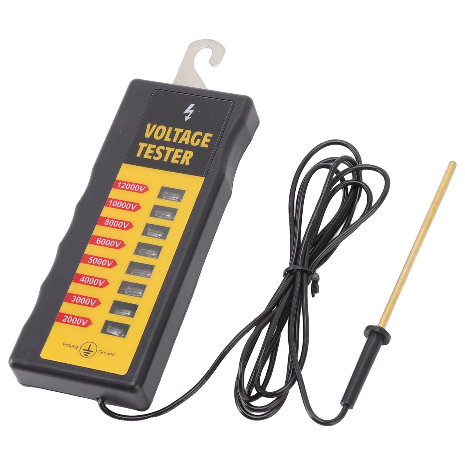 Electric Fence Voltage Tester Fault Finder 2000-12000V Farming Equipment