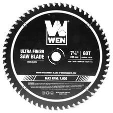 7.25 In. 60-Tooth Carbide-Tipped Professional Ultra Fine-Finish Circular Saw Bla