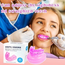 Adjustable Snore Stopper Night Anti-Snoring Adjustable Screw Pink DY9