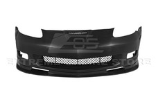 For 05-13 Corvette C6 Base | C6 Zr1 Style Primed Full Front Bumper Cover Lip